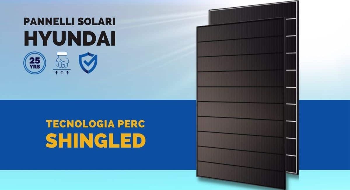 i pannelli fotovoltaici hyundai con tecnologia shingled possono avere ottime prestazioni